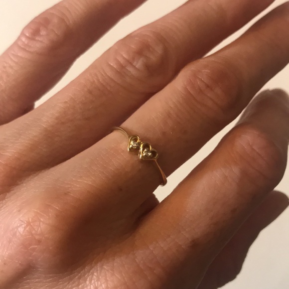 Diamond Hearts Ring - Picture 5 of 5